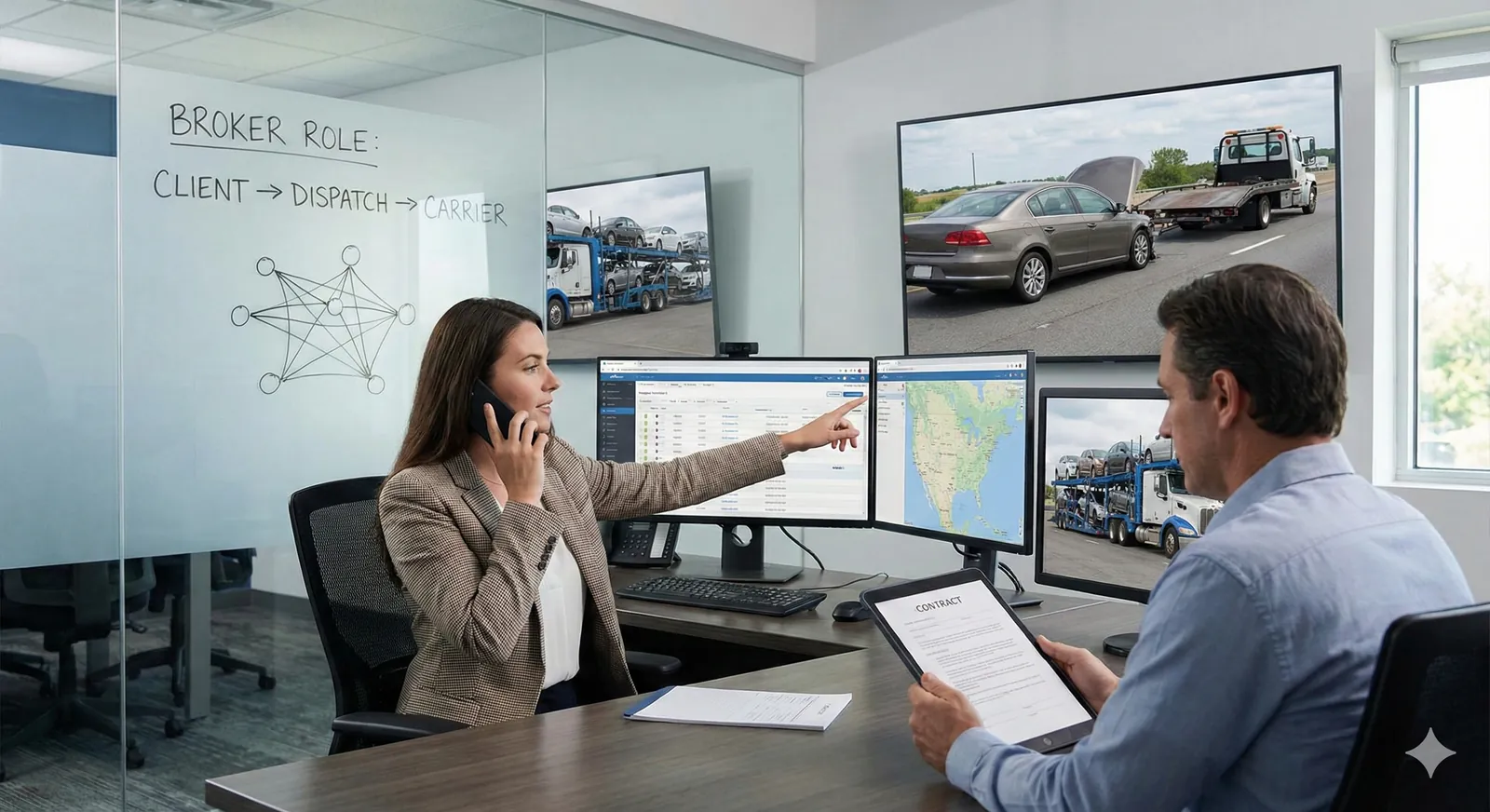 Qui est Uber Towing ? Le Broker qui Révolutionne le Dépannage